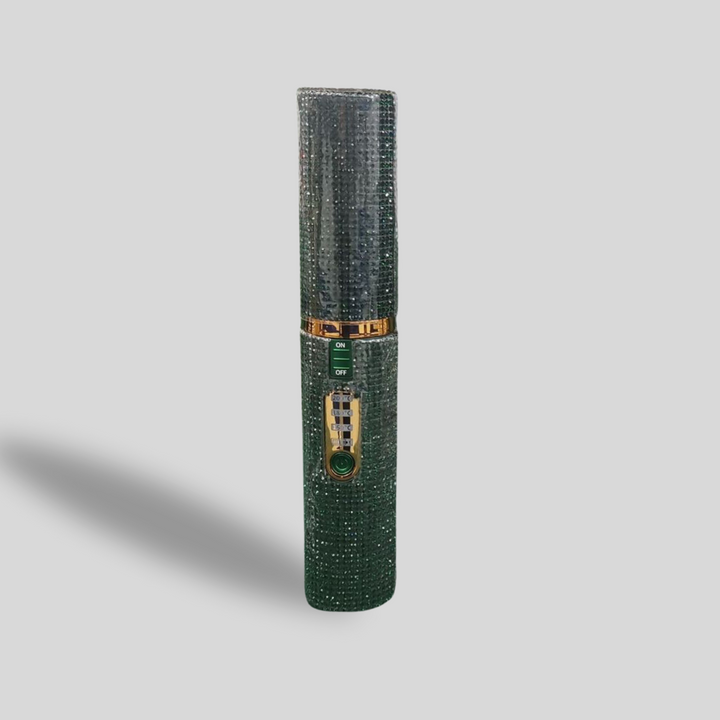 Alisador de cabello portátil inalámbrico con piedras preciosas